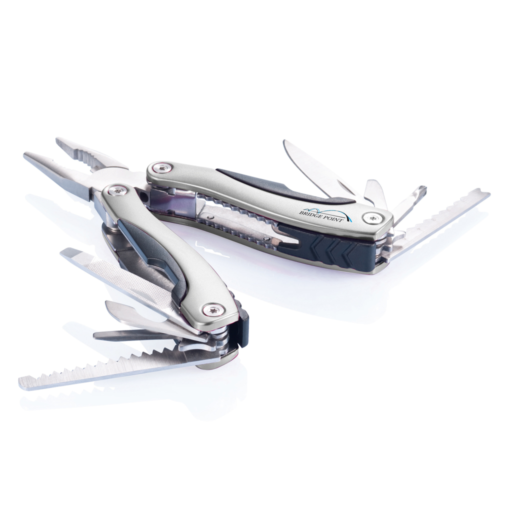 Multiherramienta de aluminio con 14 funciones